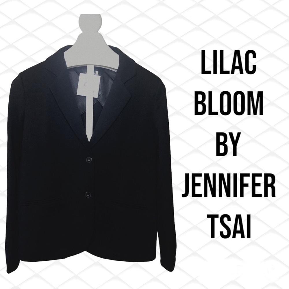 Your LBD needs a LBJ (Little Black Jacket)! NWT Lilac Bloom by Jennifer Tsai, M